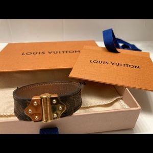 Authentic Louis Vuitton Nano Monogram bracelet
